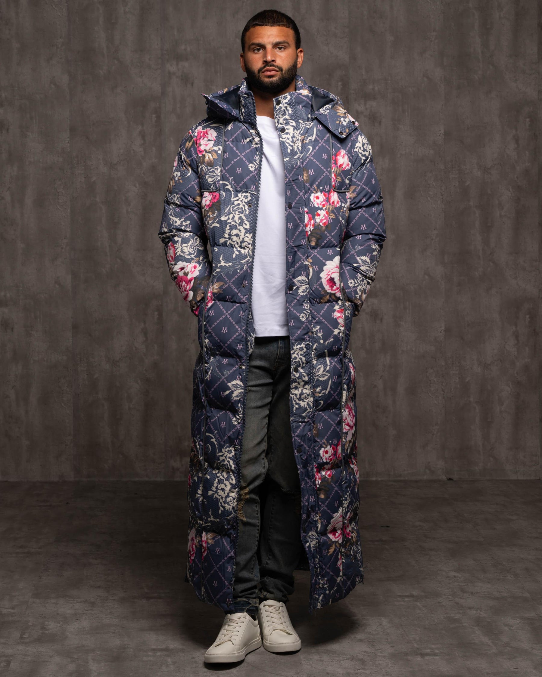 Navy/Print