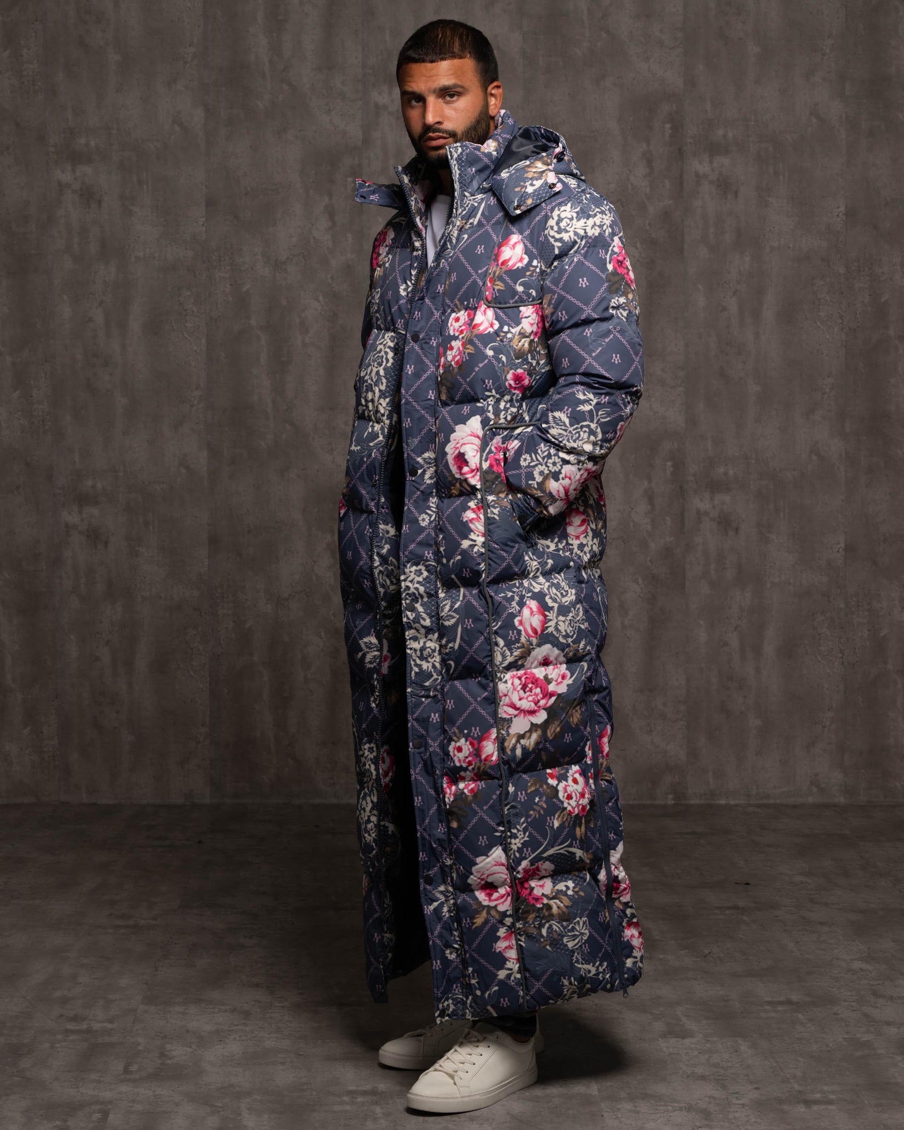 Navy/Print