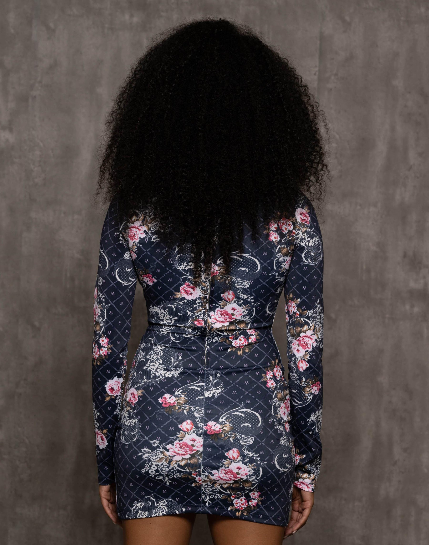 Navy/Print