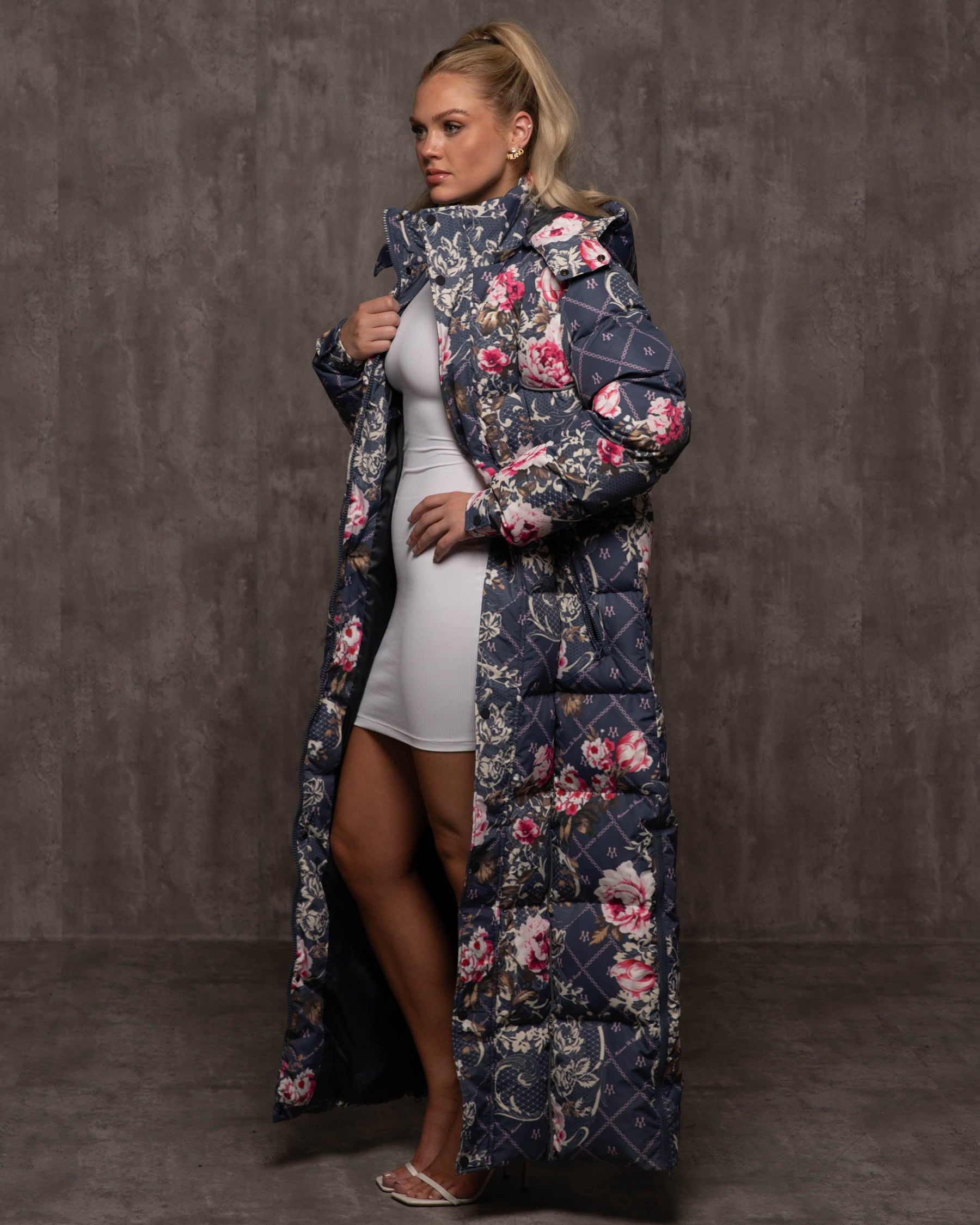Navy/Print