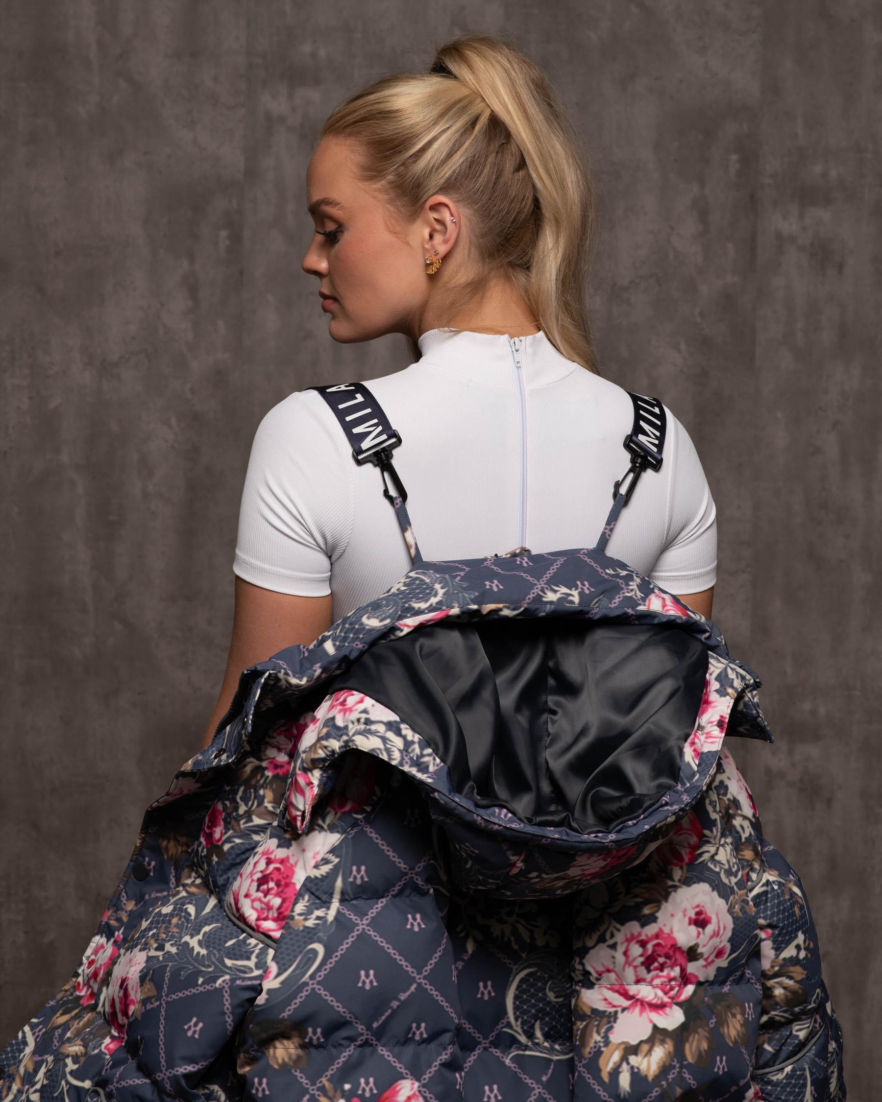 Navy/Print