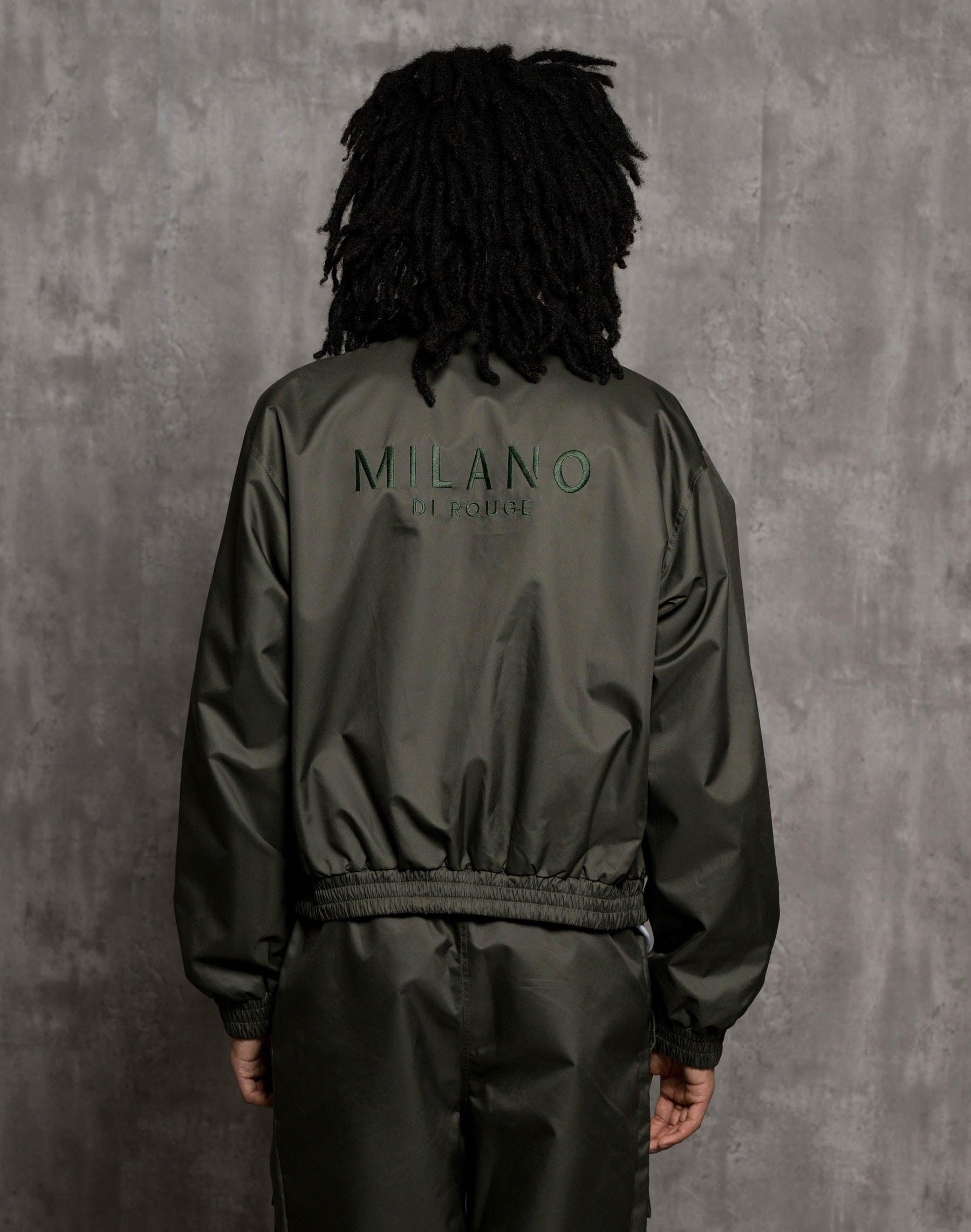 Telli Windbreaker Jacket - Milano Di Rouge