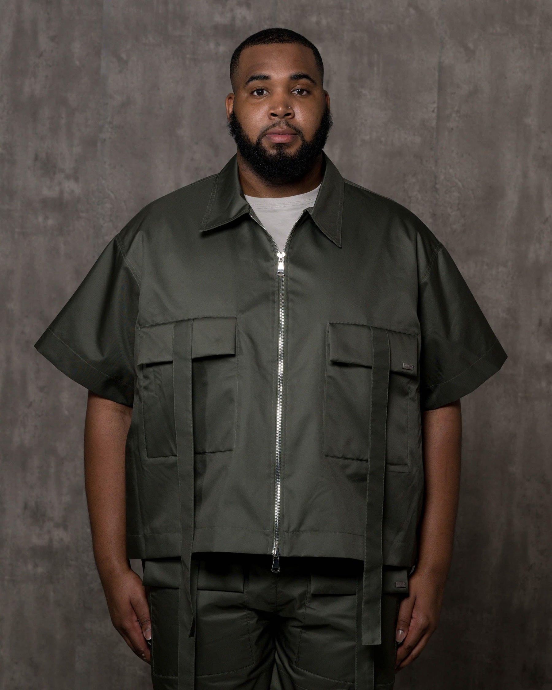 Telli Short Sleeve Windbreaker - Milano Di Rouge