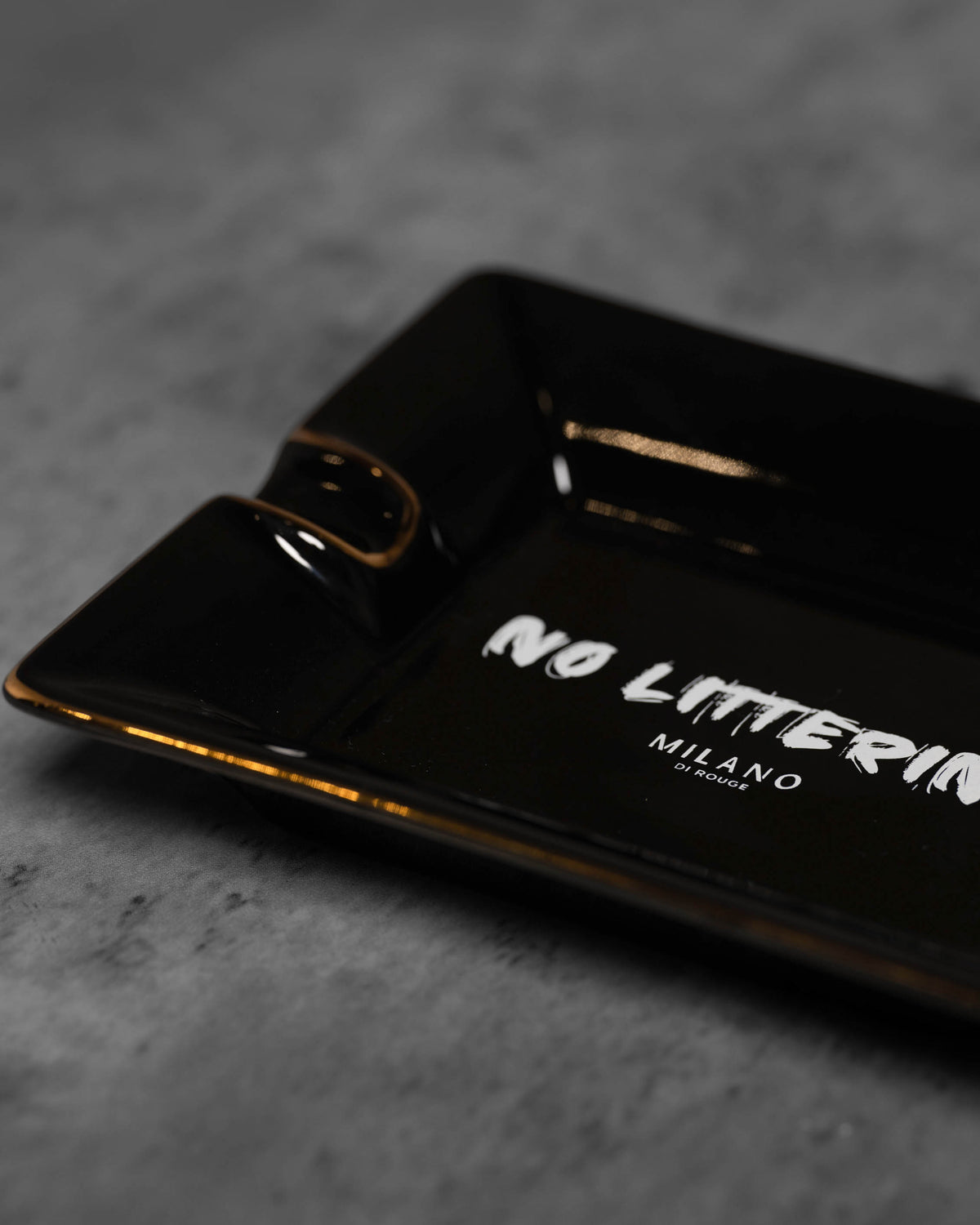 "No Littering" Ashtray