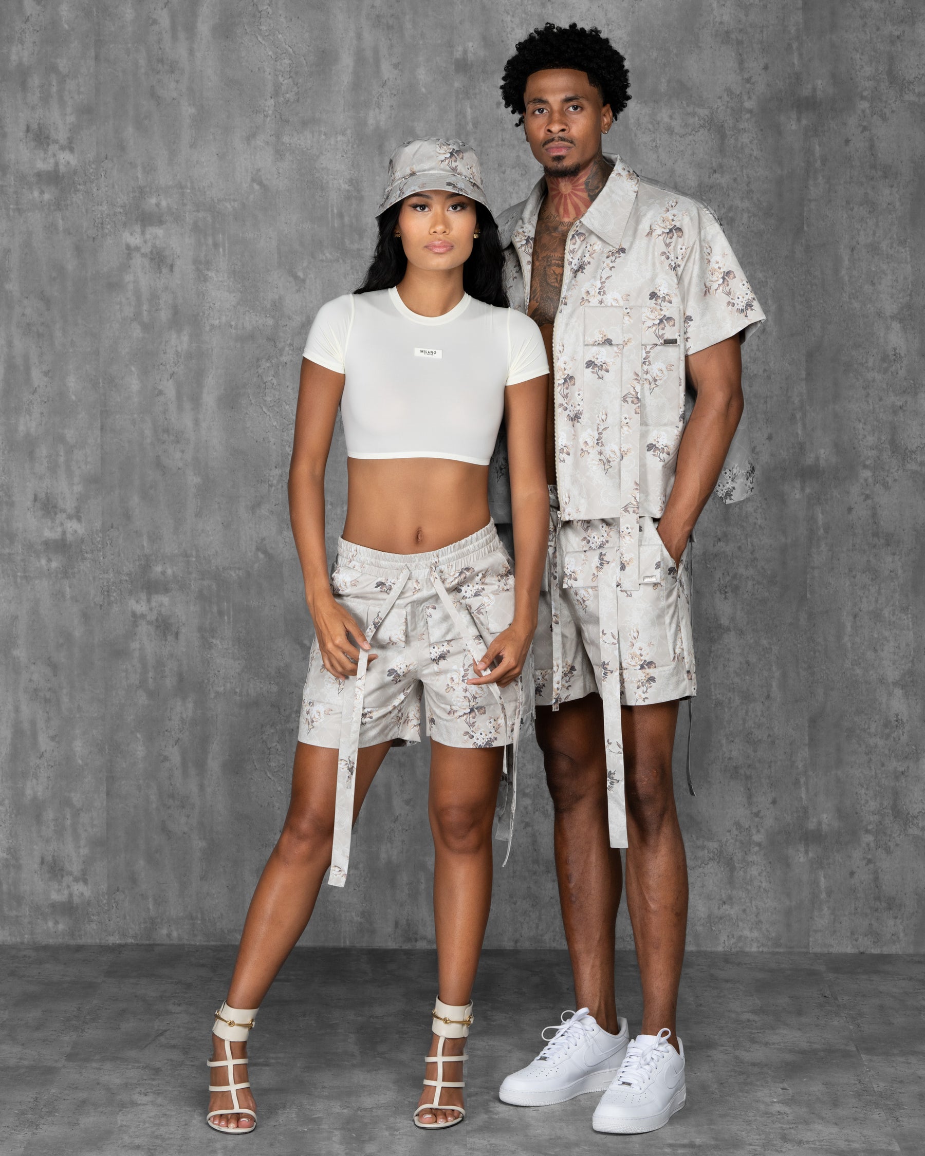 Khaki/Print