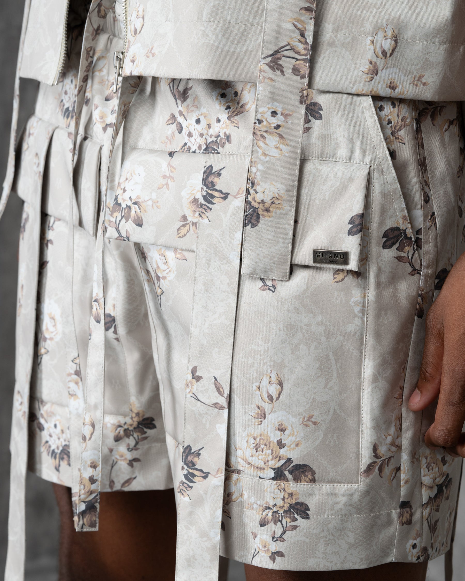 Khaki/Print