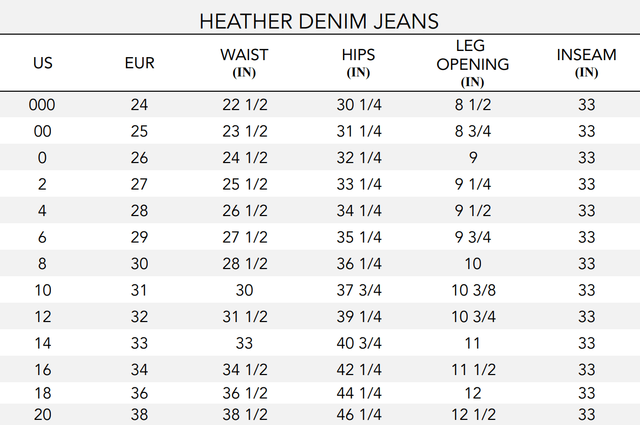 Heather Denim Jeans - Milano Di Rouge