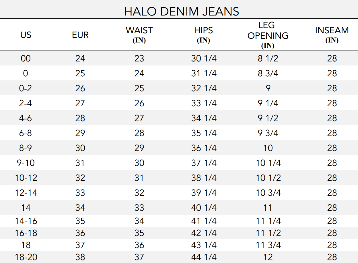 Halo Denim Jeans - Milano Di Rouge