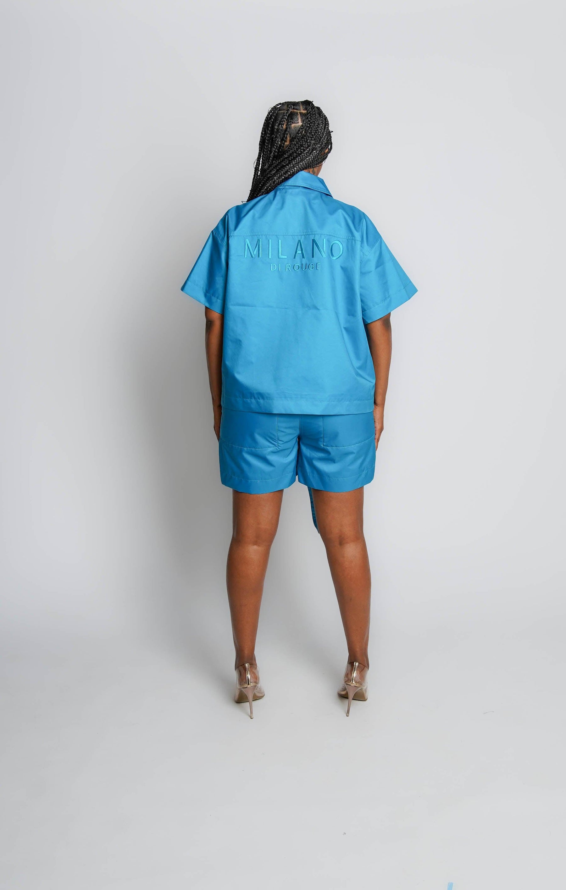 Telli Windbreaker Shorts - Milano Di Rouge
