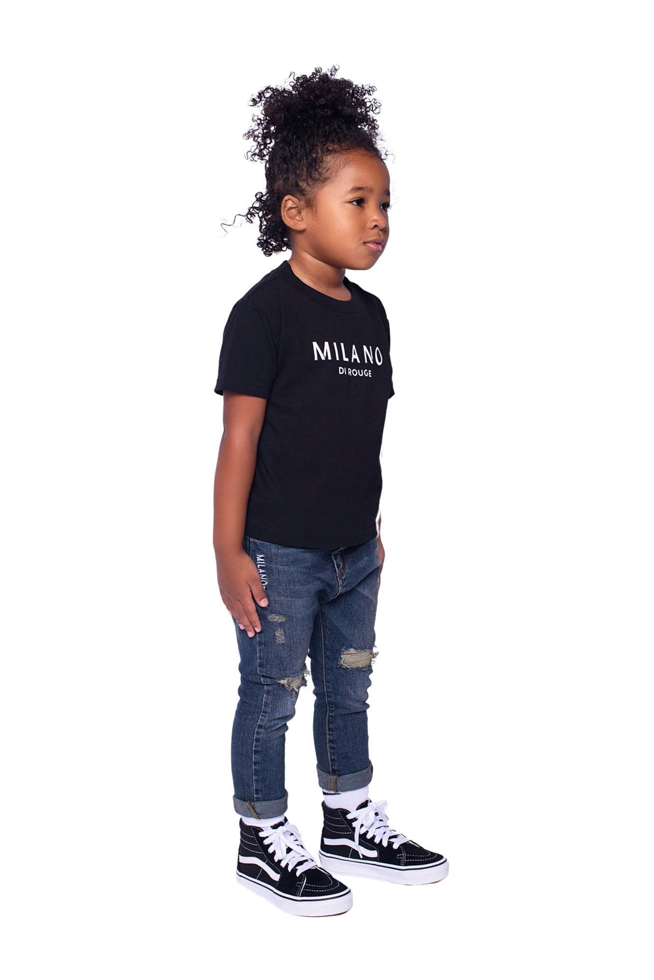 Milano Signature Unisex Kids Tee - Milano Di Rouge