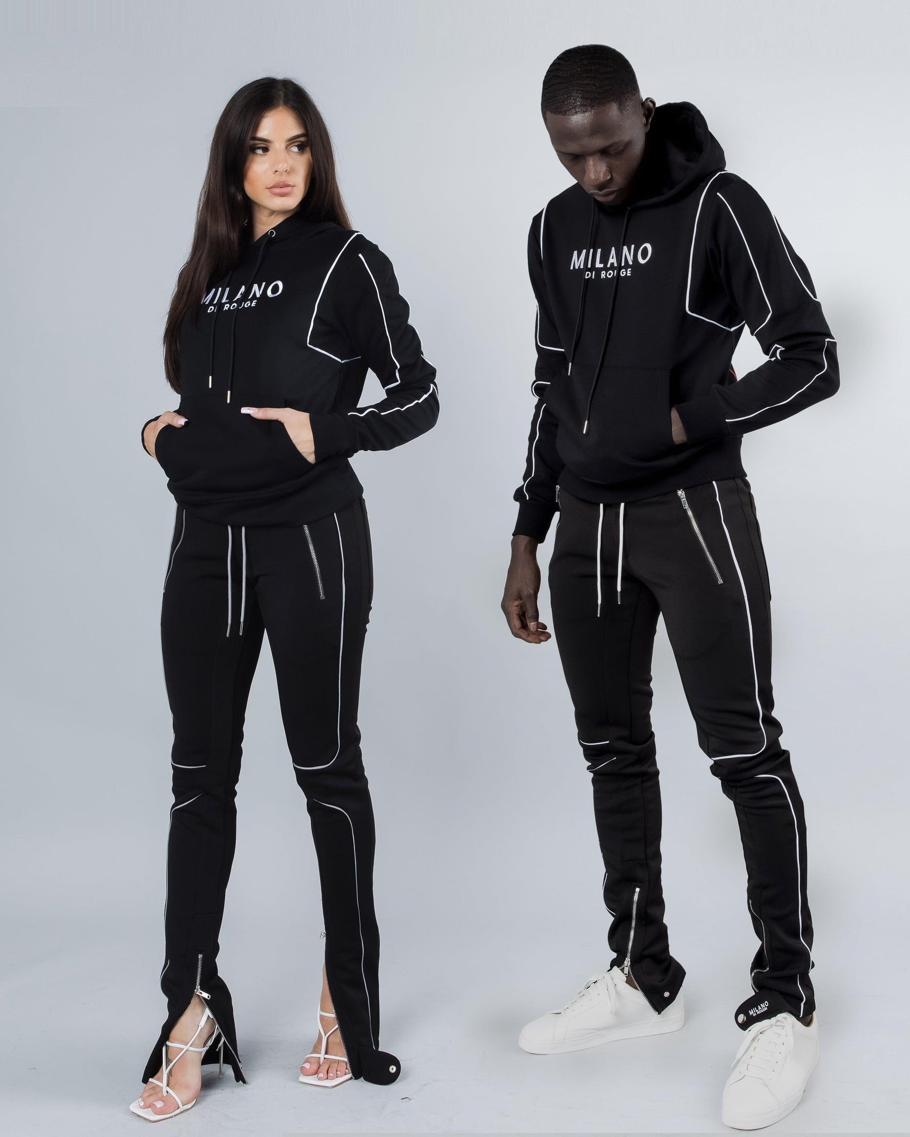 Panel Pants - Milano Di Rouge