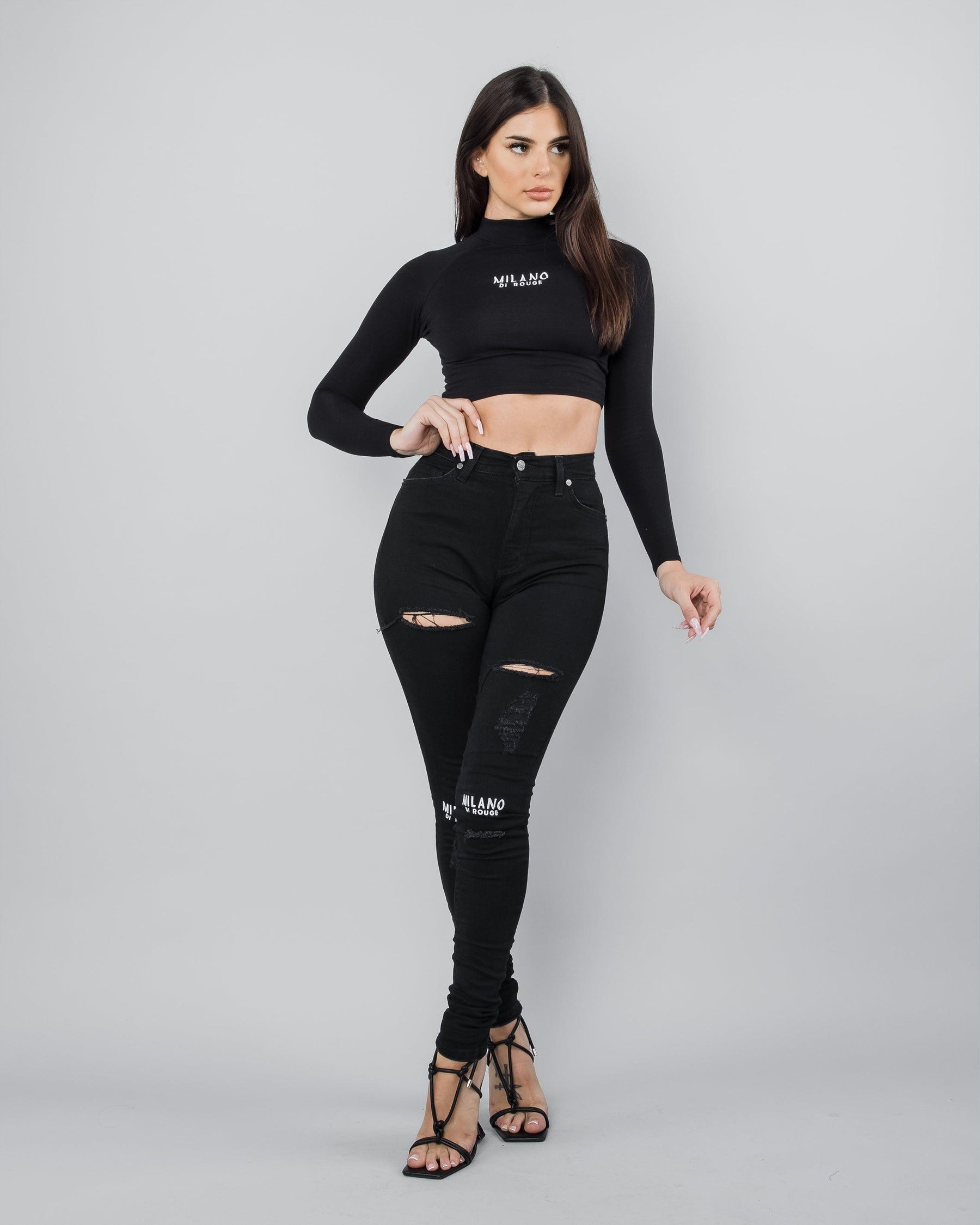 Harlow Denim Jeans - Milano Di Rouge