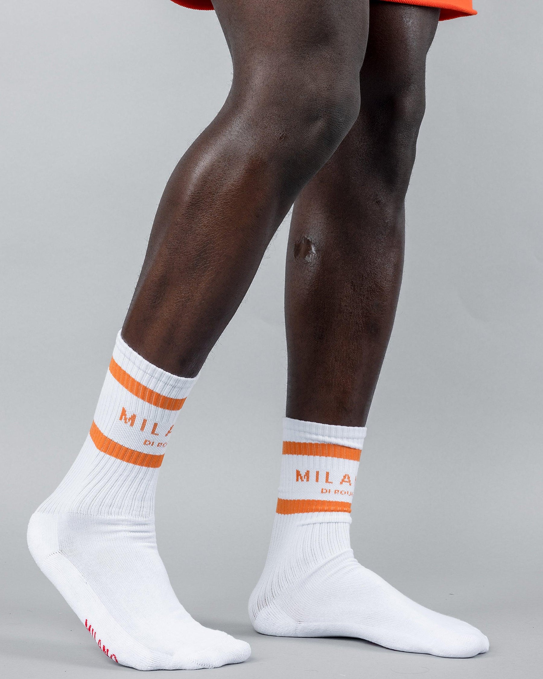White/Orange