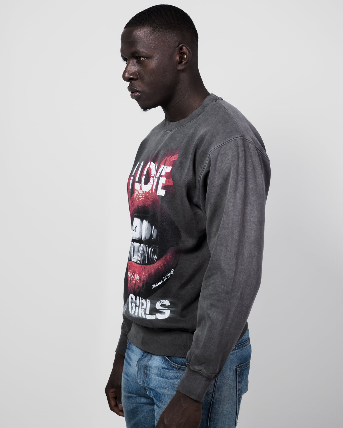 I Love Rich Girls Crewneck