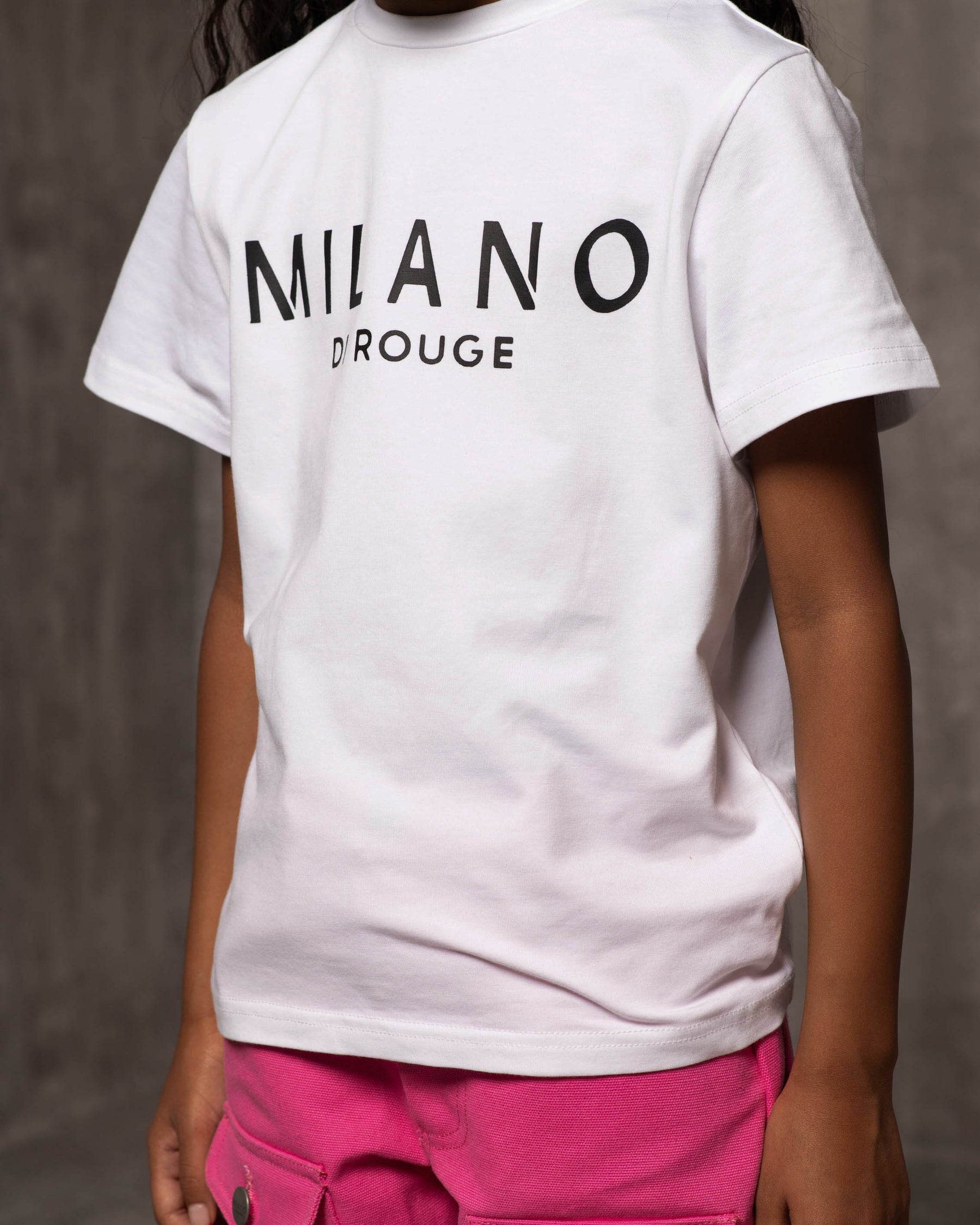 Milano di Rouge | Kids Lux Signature Tee Pink / 3T