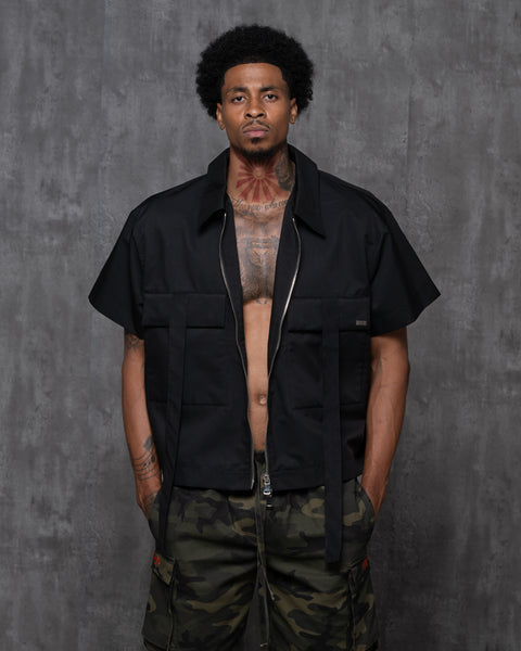 Telli Short Sleeve Windbreaker – Milano Di Rouge