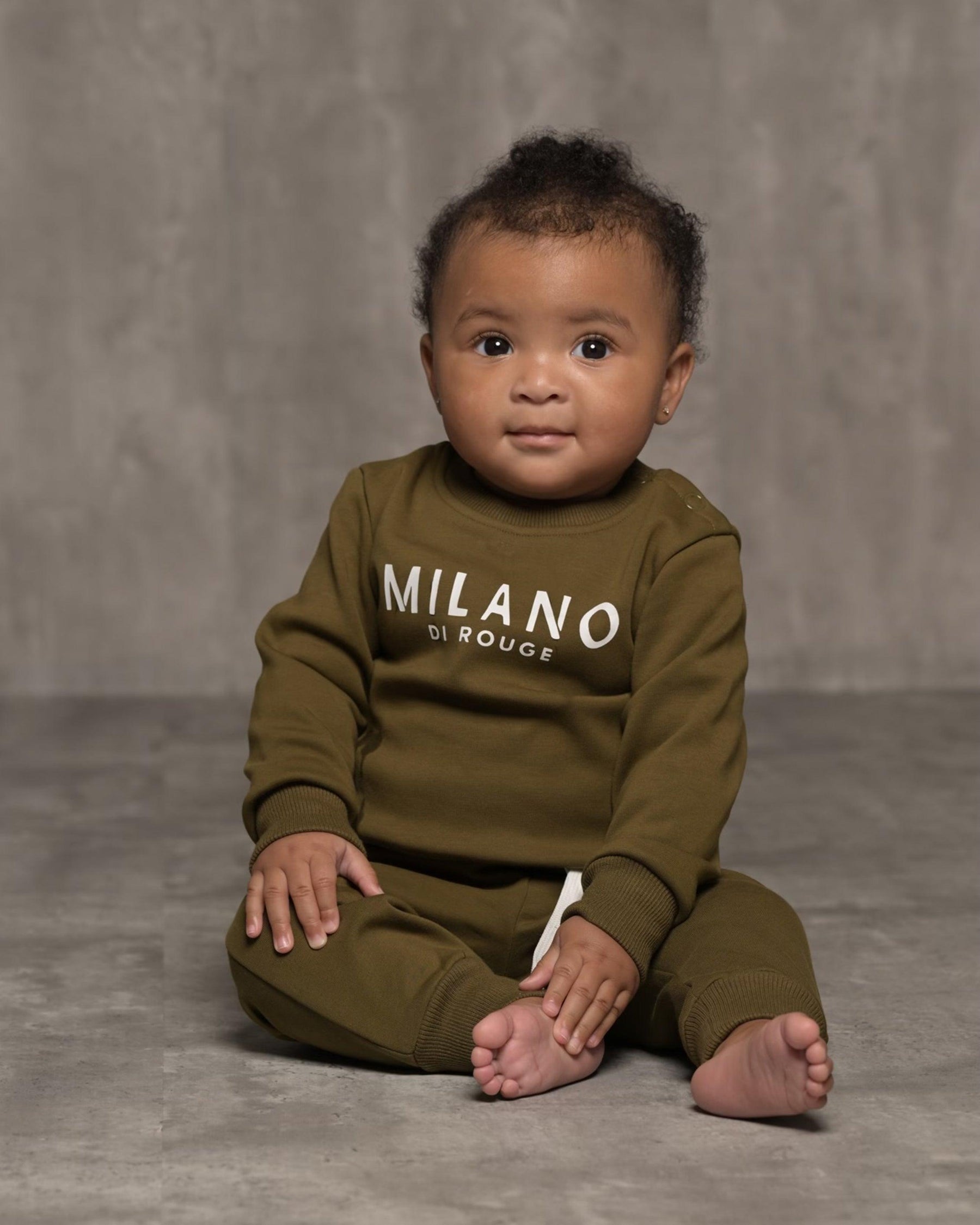 Youth Signature Genius Sweatsuit - Charcoal Grey – Baby Genius