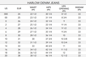 Harlow Denim Jeans - Milano Di Rouge