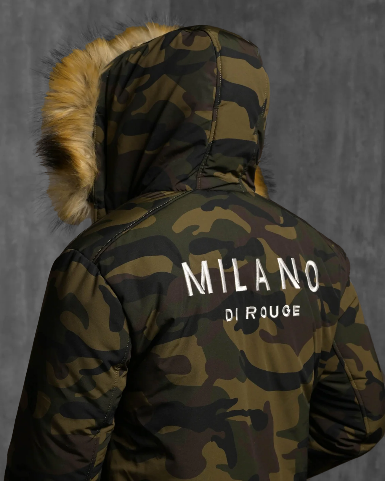 Milano di Rouge Camo Parka Camo Xs