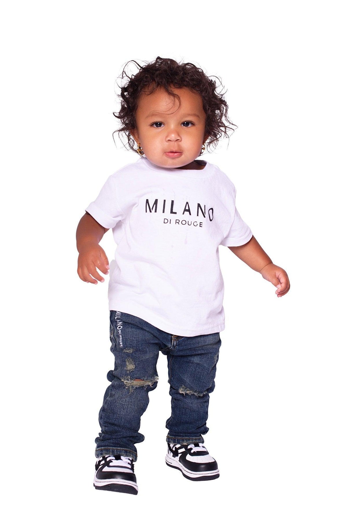 Milano Signature Unisex Kids Tee - Milano Di Rouge