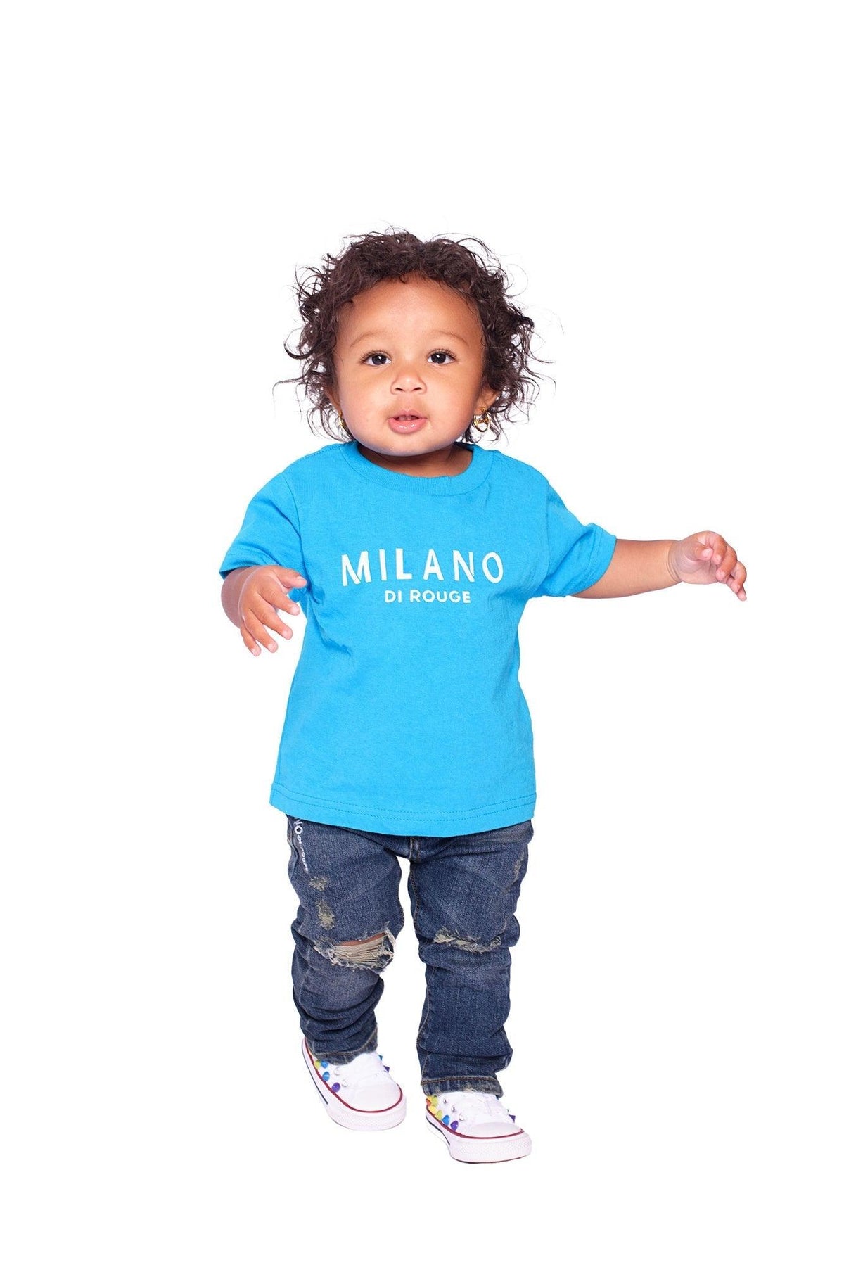 Milano Signature Unisex Kids Tee - Milano Di Rouge