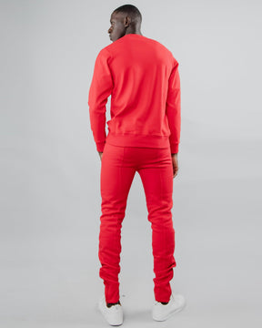 Robbie Lux Stretch Sweatshirt - Milano Di Rouge