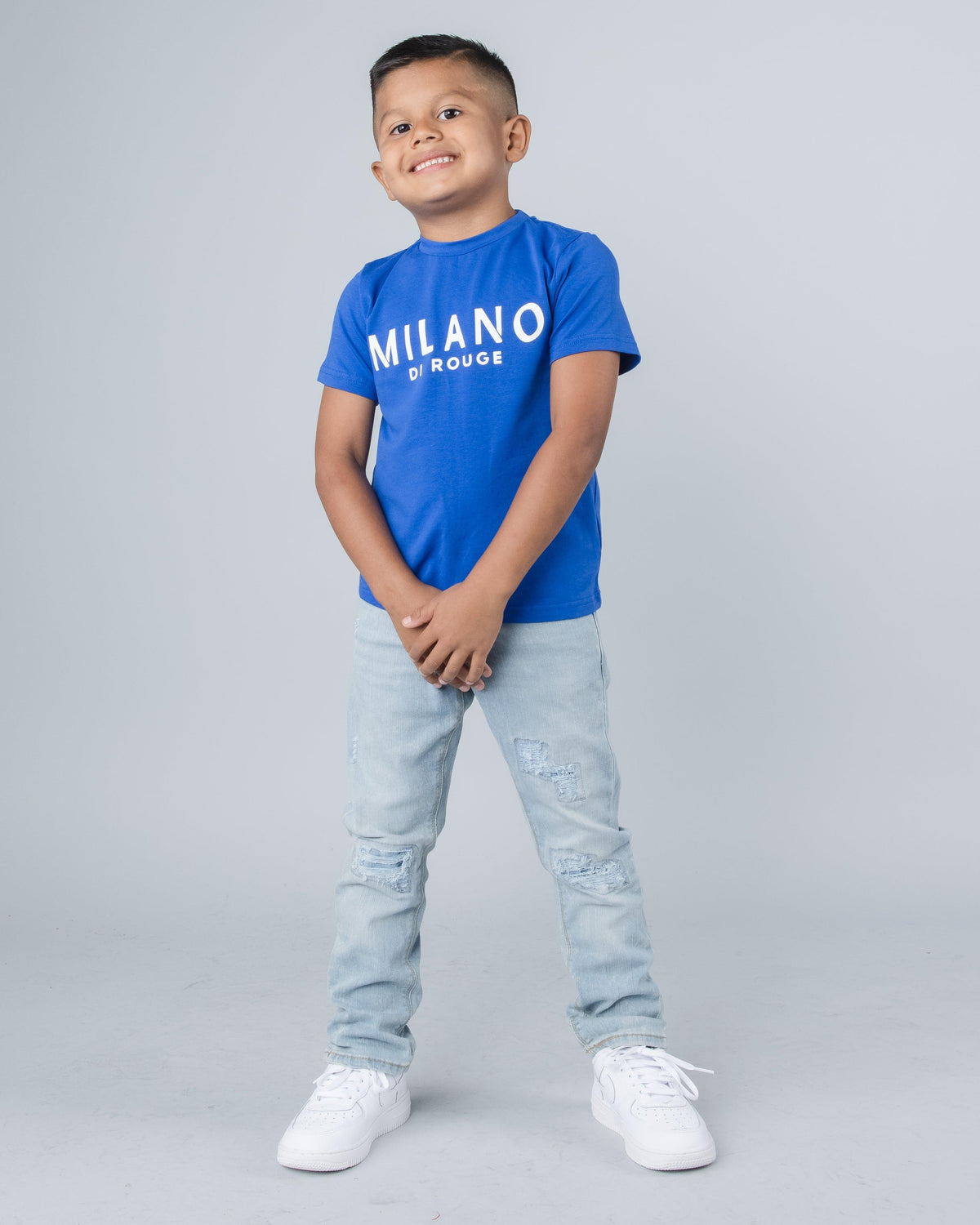 Kids Lux Signature Tee - Milano Di Rouge