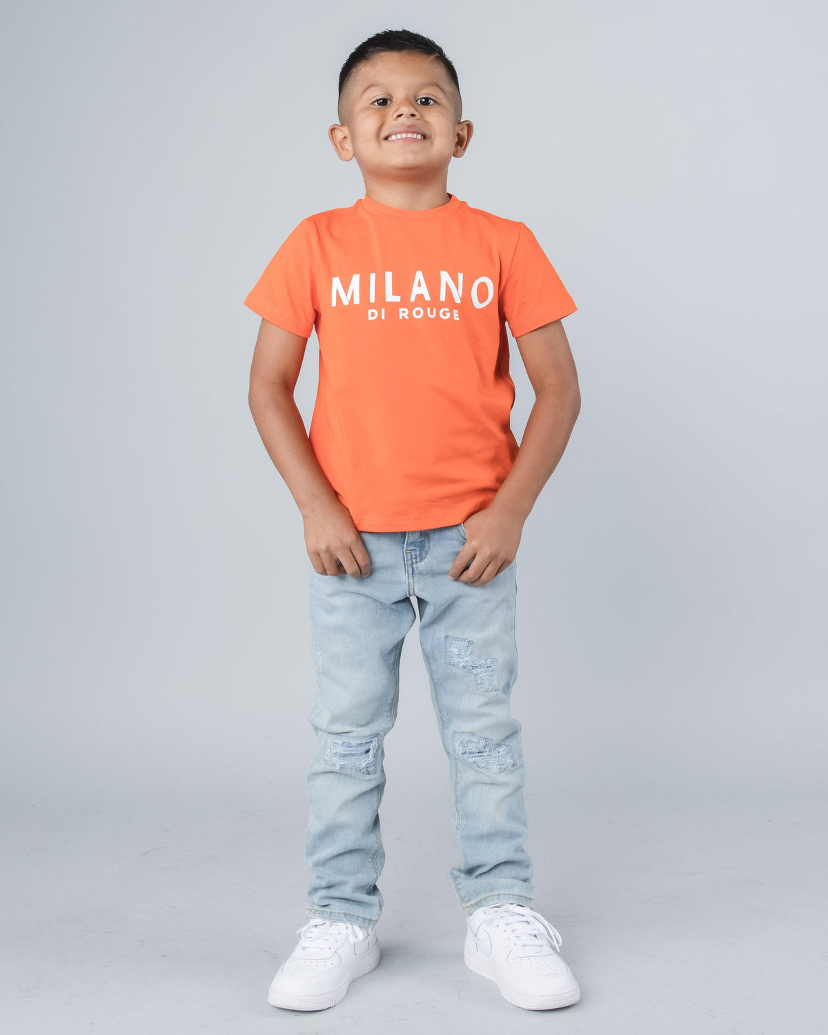 Kids Lux Signature Tee - Milano Di Rouge